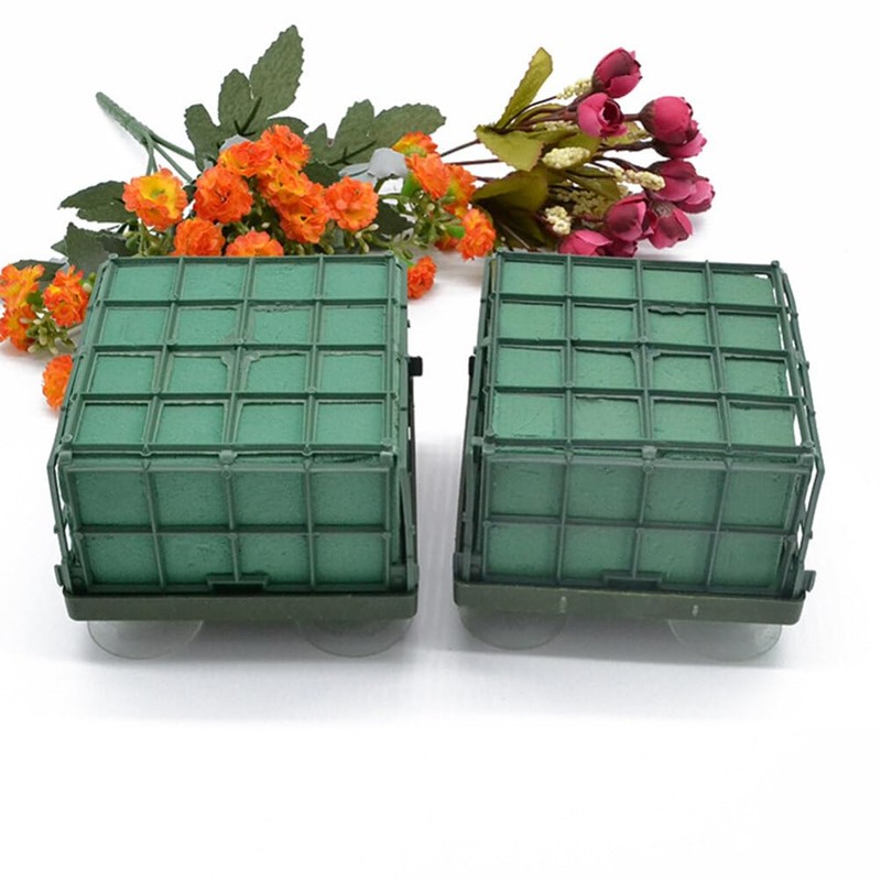 SUPVOX Flower Foam Wedding Flowers with Suction Cup for Car