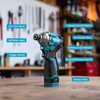 SEESII 16.8V Impact Driver Kit, 1/4" Hex Cordless Impact Driver