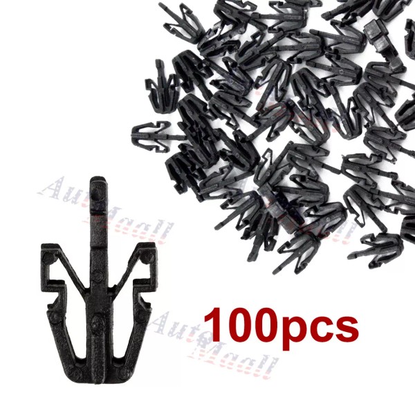Automaall 100x Grille Clip Retainer For Mitsubishi ASX Galant Lancer