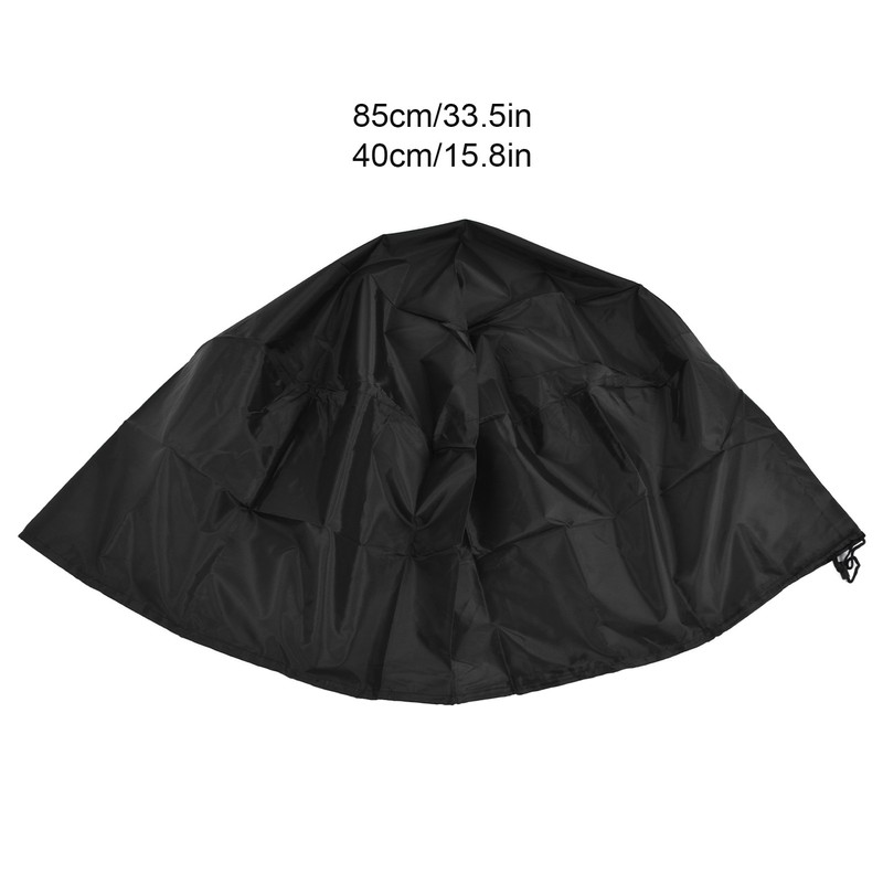 85x40cm Outdoor Patio Fire Pit Cover Home Waterproof UV Resistant