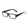 Rectangle Reading Glasses in Black by Readers.com | The Althorpe