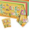 PARSUP 2PCS Cinco de Mayo Disposable Tablecloth Party Supplies, 108