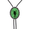 HUABOLA CALYN Bolo tie for Men- Unique Luminous Stone Native