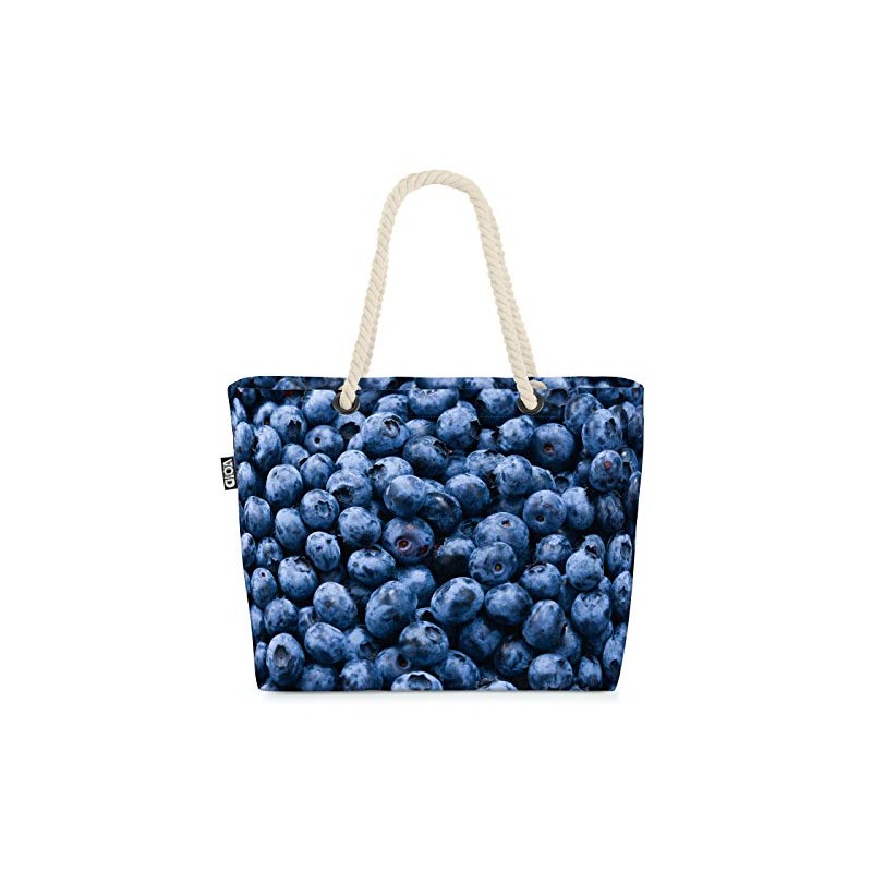 VOID Blueberries Beach Bag Shopper 58 x 38 x 16