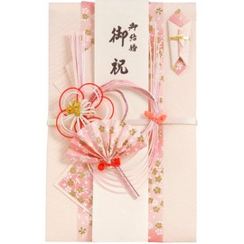 Suzuki Paper Festival Bag, Gold Seal Yume Yuzen Plum Plum - 6196