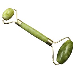 Mikinona Jade Facial Roller Massager Jade Face Lifting Tool for Aging Wrinkle Reduction Fatigue Relief Lightweight Portable Body Massage Tool for Travel