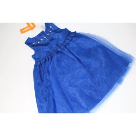 Gymboree Holiday Best In Blue Girls Size 2T Rhinestone Dress NEW