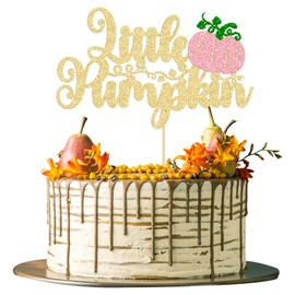 Decoración para tarta de calabaza, decoración para tarta de calabaza, decoración de calabaza, decoración de tarta de baby shower con temática de calabaza, baby shower, niños y niñas, suministros