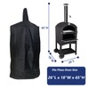 Pizza Oven Cover - Outdoor Grill Cover for Charcoal Bread