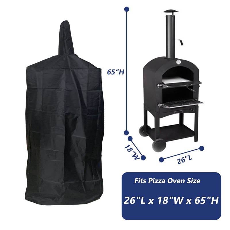 Pizza Oven Cover - Outdoor Grill Cover for Charcoal Bread