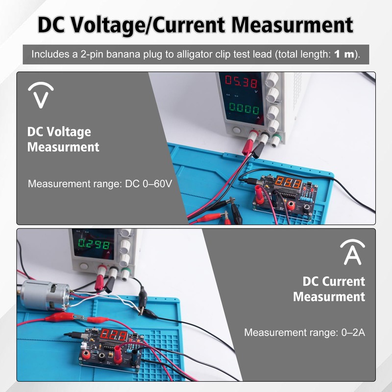 BANRIA DIY Digital Voltmeter & Ammeter Soldering Practice Kit