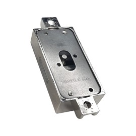 cyclingcolors Cabinet Lock with Key Chrome-Plated Furniture Wardrobe Cupboard Drawer Cabinet Door Catch, Right