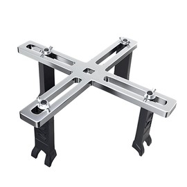 UHANBUT Fuel Pump Removal Tool, Adjustable 4 Jaw Fuel Pump Lock Ring Tool, Carbon Steel Tank Lid Cover Remove Spanner, Universal 2.2" to 6.7" Automotive Repair Wrench (4 Jaw)