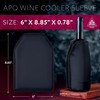 APQ Supply Black Nylon Wine Chiller Sleeves, 6 x 8.85