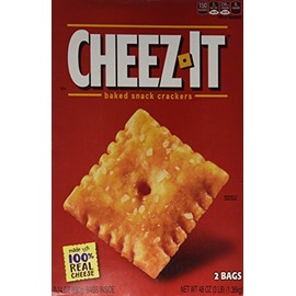 Sunshine Cheez-it Baked Cheese Crackers 2 Bags, 48 Oz in Total