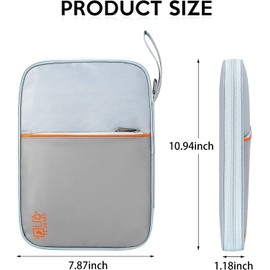 VOCUS Electronics Organizer Small Travel Cable Organizer Bag Compact Waterproof Electronic Accessories Cord Case for Hard Drives,Cables,Cords,Chargers