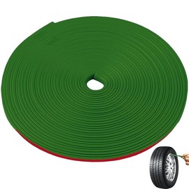 8 m Car Wheel Protection Ring, Edge Protection Car Door, Rubber Decoration Strips, Edge Protection for Sheet Metal, Car Rim Protection, Decorative Strips for Car Rims, Rim Protection, Wheel Decoration