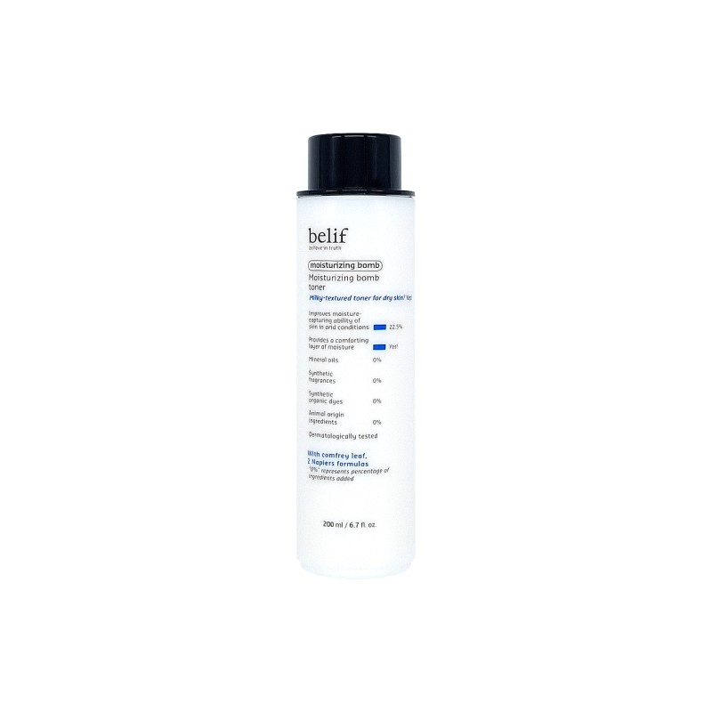 Belief Moisturizing Night Toner 200ml x 2 Dry Skin Moisturizing