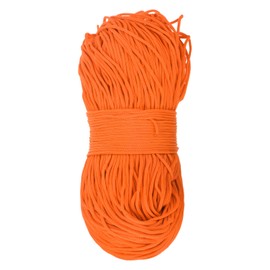 Rebower Macrame Cord 2.5mm x 219 Yard, Polyester Macrame Rope Twisted Macrame Yarn [for Plant Hangers Wall Hanging Crafts Knitting] - Dark Orange / 200M