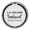 Polvo Traslúcido L.a Colors Control De Brillo Acabado Mate
