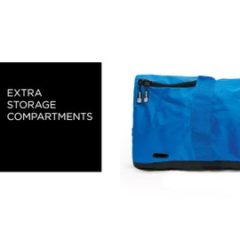 Epoch Lacrosse - Sideline Team Bag - Extra Large Duffle Bag with Multiple Compartments - Waterproof Athletic Bag, Royal