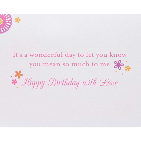 Papyrus Papyrus Birthday Card for Mom (Wonderful Day)