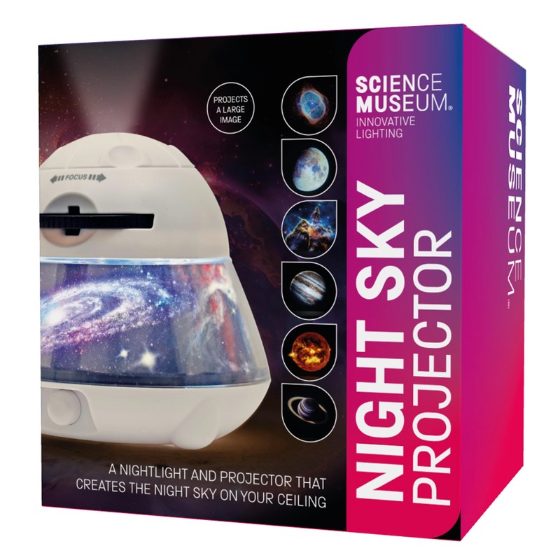 Funtime Gifts Science Museum Night Sky Projector – Create Your
