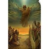 CANVAS ON DEMAND Jesus Ascending into Heaven Wall Decal, Christianity