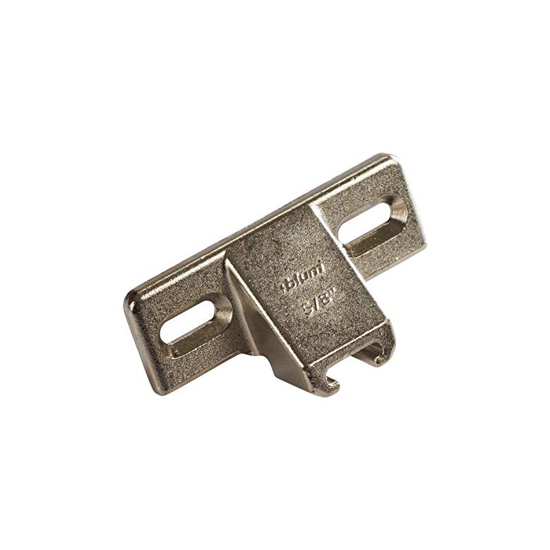 Blum Rok Hardware Metal 5/8-inch Overlay Edge Mount Mounting Plate