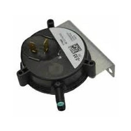 OEM Furnace Replacement Air Pressure Switch - Mechanical, Push Button, Automatic, Black Fits Coleman
