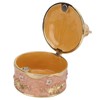 Pig Hinged Jewelry Box Hollow Design Cute Appearance Hand Painted