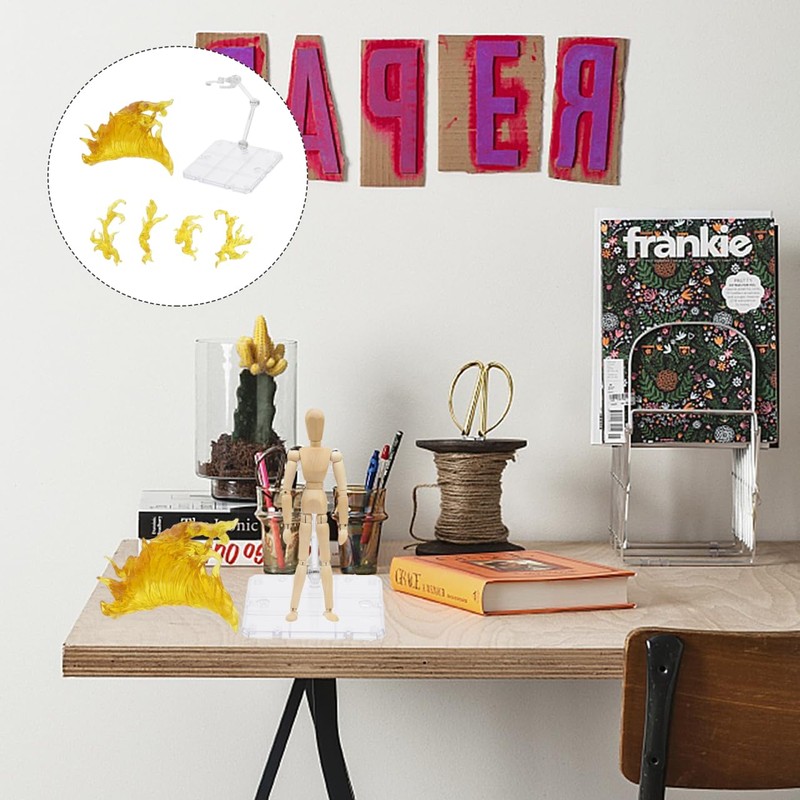 POPETPOP Action Figure Stand Doll Model Action Figure Stand, 1set