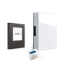 m-e KTF-120-A - Wired Doorbell Complete Set Includes Two-tone Chime