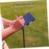 KICHOUSE 1 Set Multifunctional PU Golf Scorebook Cover with Pencil