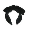 VINGTAINE HK-291 Hair Headband Velour Ribbon Removable Daily Simple Hair