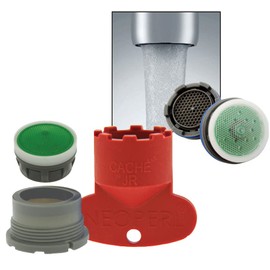 Cache Faucet Aerator 1.5 gpm Compatible with Delta RP52216 Replacement Part + Junior Size Mounting Key 3 items