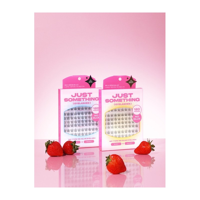 [Just Something] My Type No Glue Eyelashes Basic Bunny 120pcs