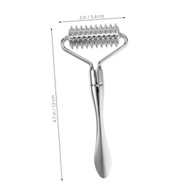 PACKOVE Stainless Steel Eye Cream Stick Handheld Facial Massage Roller for Eye and Facial Muscle Relaxation Compact Tool for Enhanced Skincare Absorption Portable Design for Everyday Use