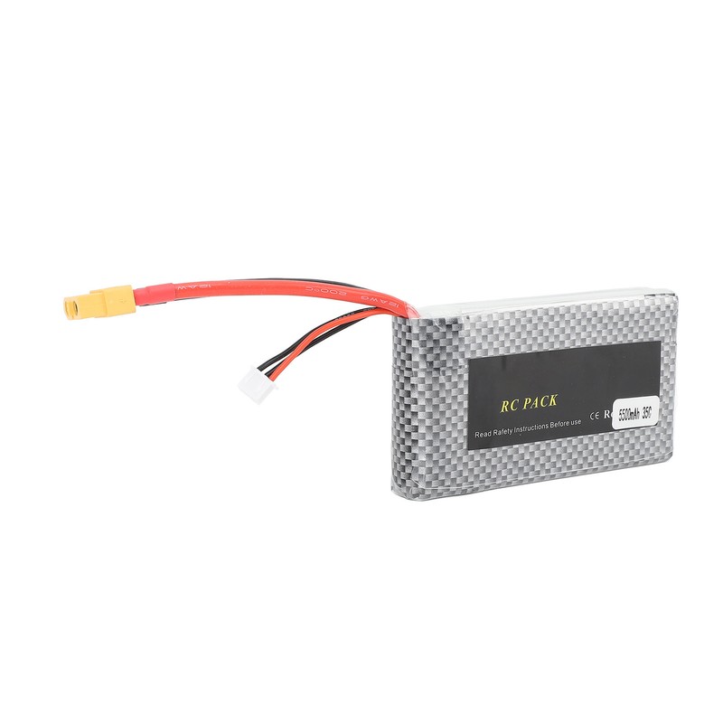 RC Car Lithium Battery 7.4V 5500mAh Remote Control Car Spare