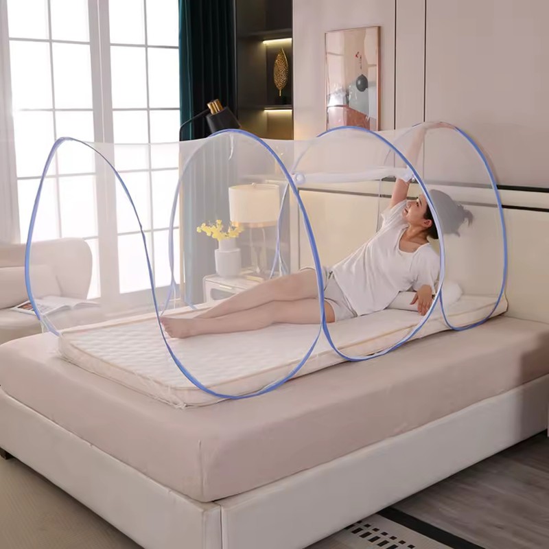 Single Bed Mosquito Net for Bed Summer - 100% Polyester