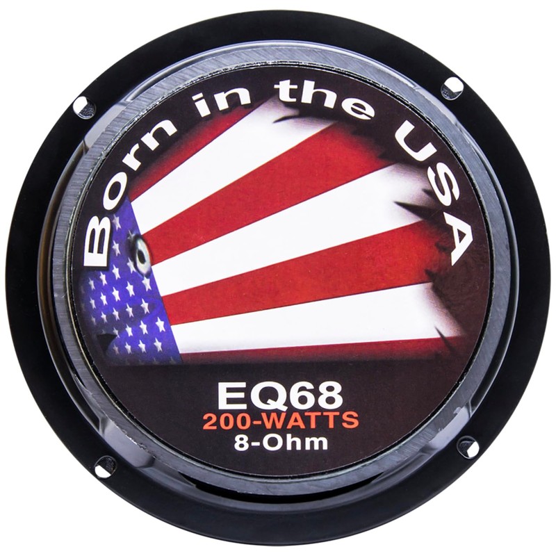EARTHQUAKE Sound PR-EQ68 6.5-inch 8-Ohm Cloth Surround Speakers - Open