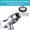 All Metal Handheld Shower Head Holders, 1/2" Shower Hose Holder