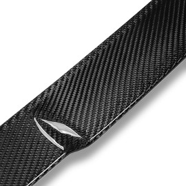 DNA MOTORING 2-RSP-6431-CF Carbon Fiber Window Visor Roof Spoiler Wing Compatible with 2022-2023 Honda Civic Sedan,Black