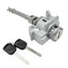 Memiuyelay Front Driver Side Door Lock Cylinder with 2*Keys Fit