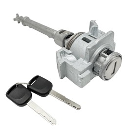 Memiuyelay Front Driver Side Door Lock Cylinder with 2*Keys Fit for Honda Accord 2018 2019 2020 2021 2022 Replace 04921-TVA-A01