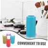 FOMIYES Travel Essential 4 Piece Dispensing Bottle Set Squeeze Bottles