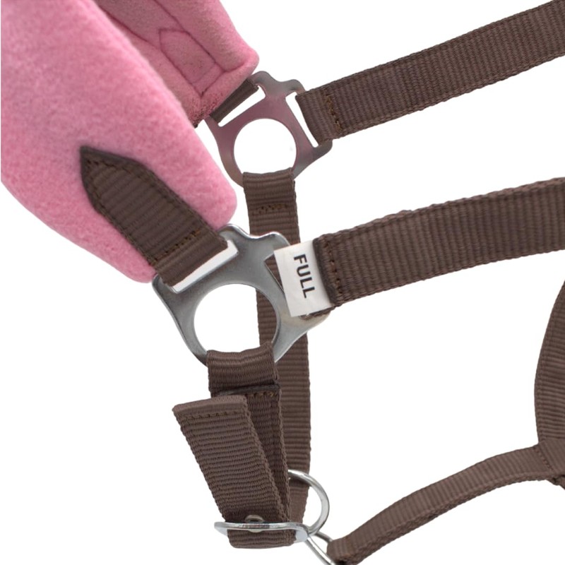 PFIFF Sunny 103103 Headcollar Set, 3-Piece Set of Headcollar, Knit