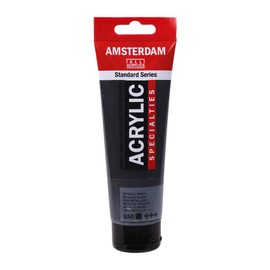 Tarrence 484654 Amsterdam Acrylic Color, Metallic Black T1709-850, 4.2 fl oz (120 ml)