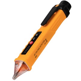 NEW LEADER Non Contact Voltage Tester Pen, Circuit Tester 50V-1000V with NCV Detection, Electrical Tester Pen, LED Flashlight, Buzzer Alarm, Wire Breakpoint Finder, Ideal for Electrical Maintenance