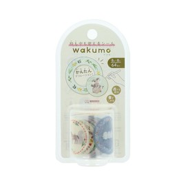 Sun-Star Stationery S8815682 Sticker, Roll Type, Spider Round, Plants and Animals
